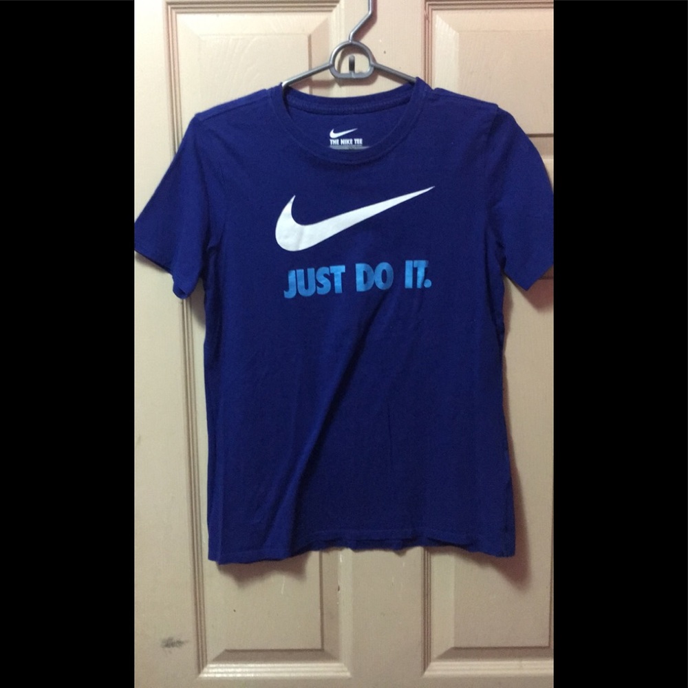 Blue Nike ‘Just Do It’ Shirt